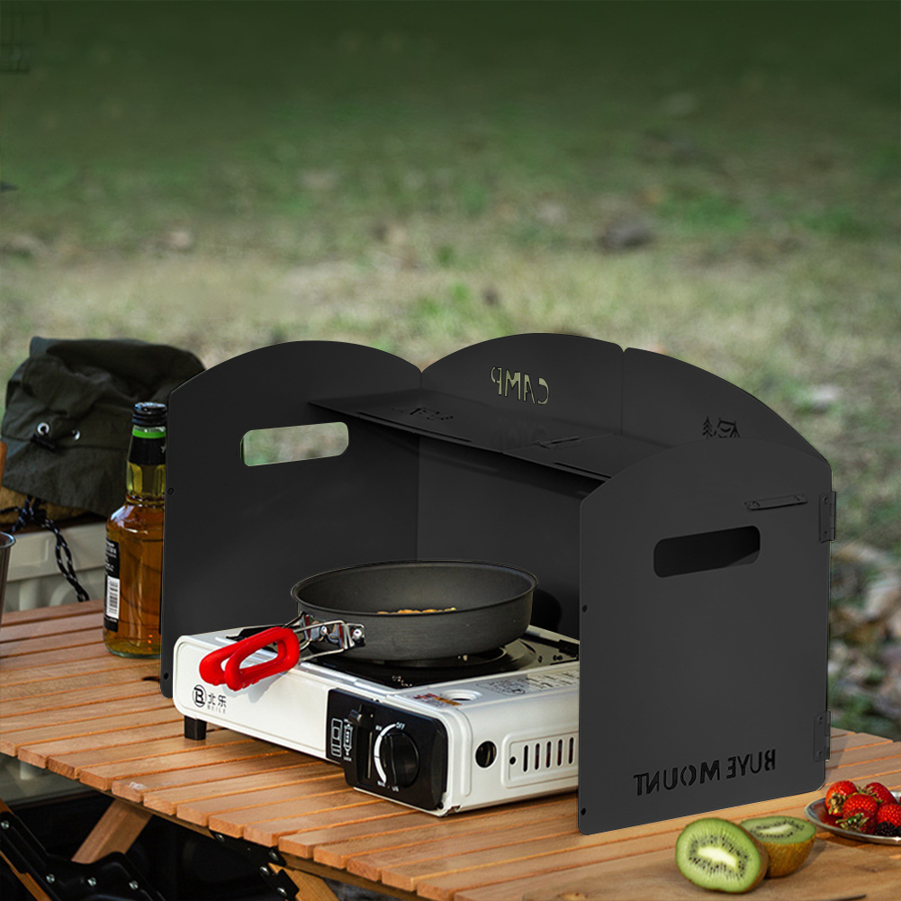 เตาแก๊สตั้งแคมป์แบบพับได้กระจก - Campfire Cooking บทวิจารณ์และราคา