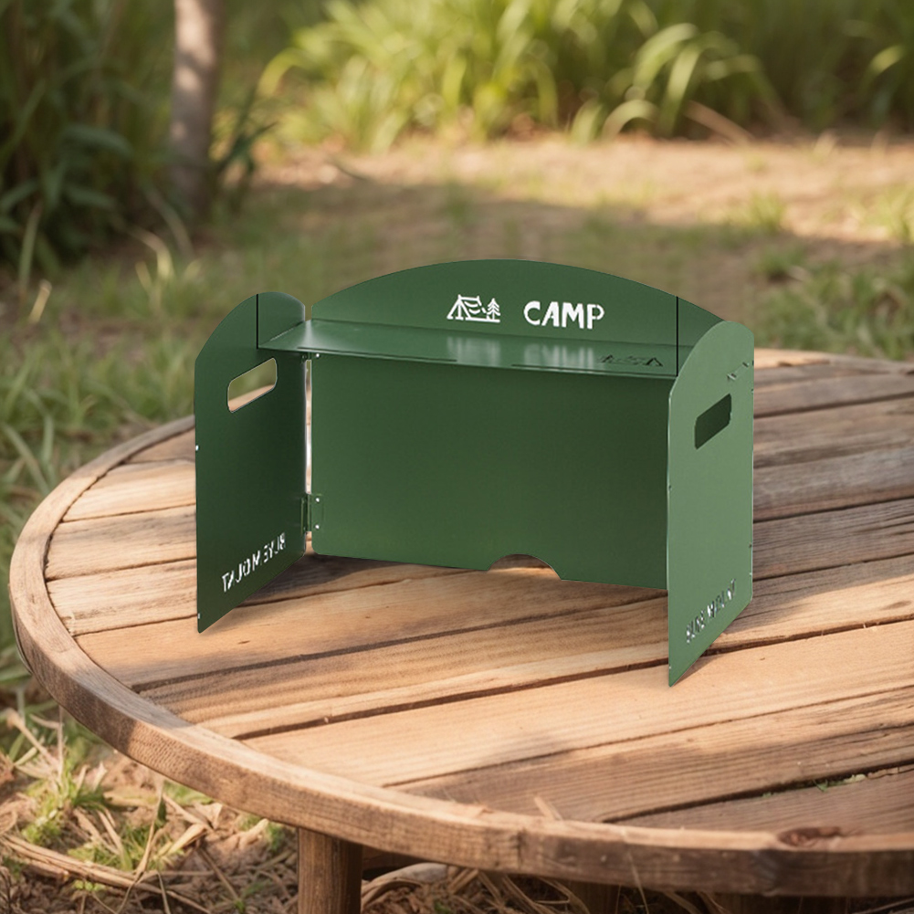 เตาแก๊สตั้งแคมป์แบบพับได้กระจก - Campfire Cooking บทวิจารณ์และราคา