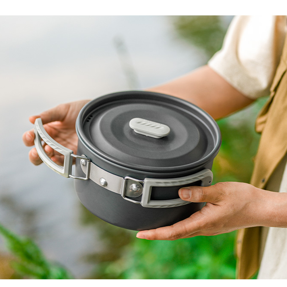 Naturehike ชุดหม้อกลางแจ้ง,อุป - Camping Hiking Cooking บทวิจารณ์และราคา